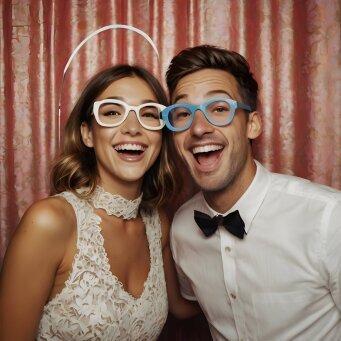 two_friends_stand_sidebyside_photo_booth_wide_smiles_spreading_across_their_faces