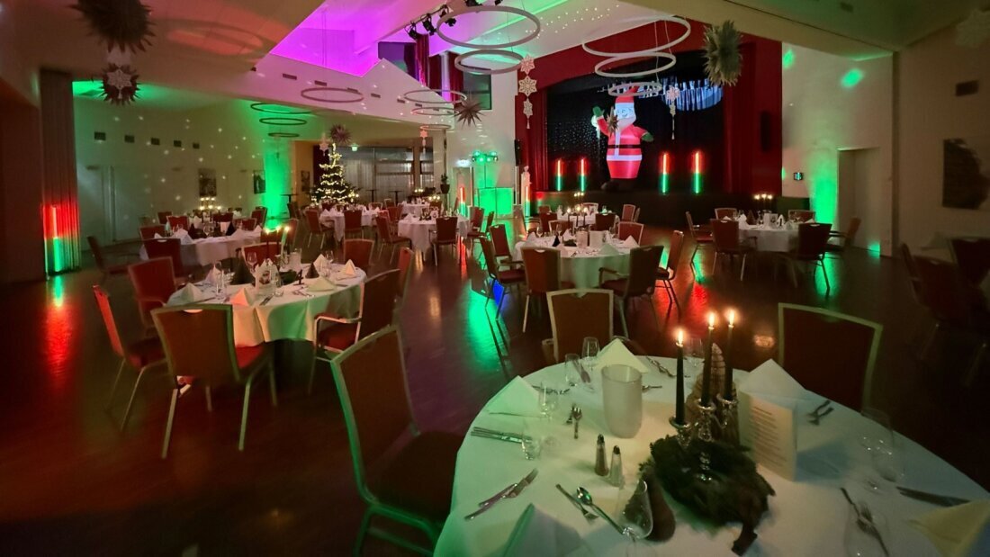 Firmenfeier an Weihnachten